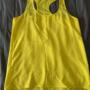 Yellow Sleeveless Women's Top